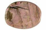 1.7" Polished Rhodonite Flat Pocket Stones - Photo 2